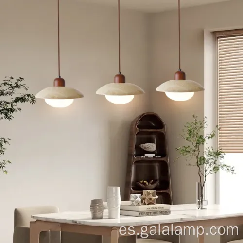 Lámpara colgante escandinava moderna para dormitorio y cocina